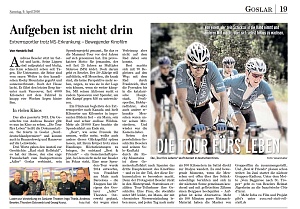 Goslarsche Zeitung 09.04.2016